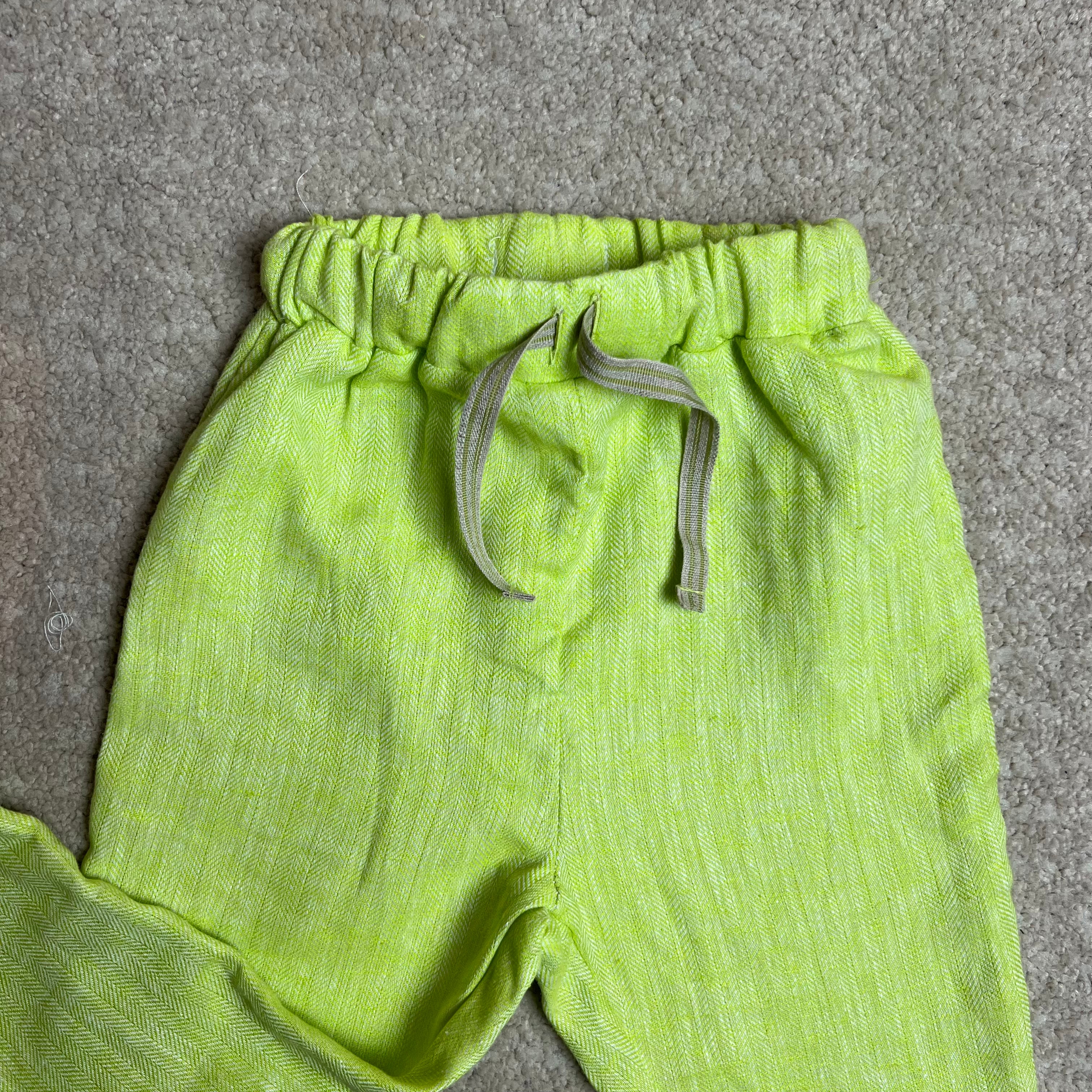 Pantalone chino guacamole