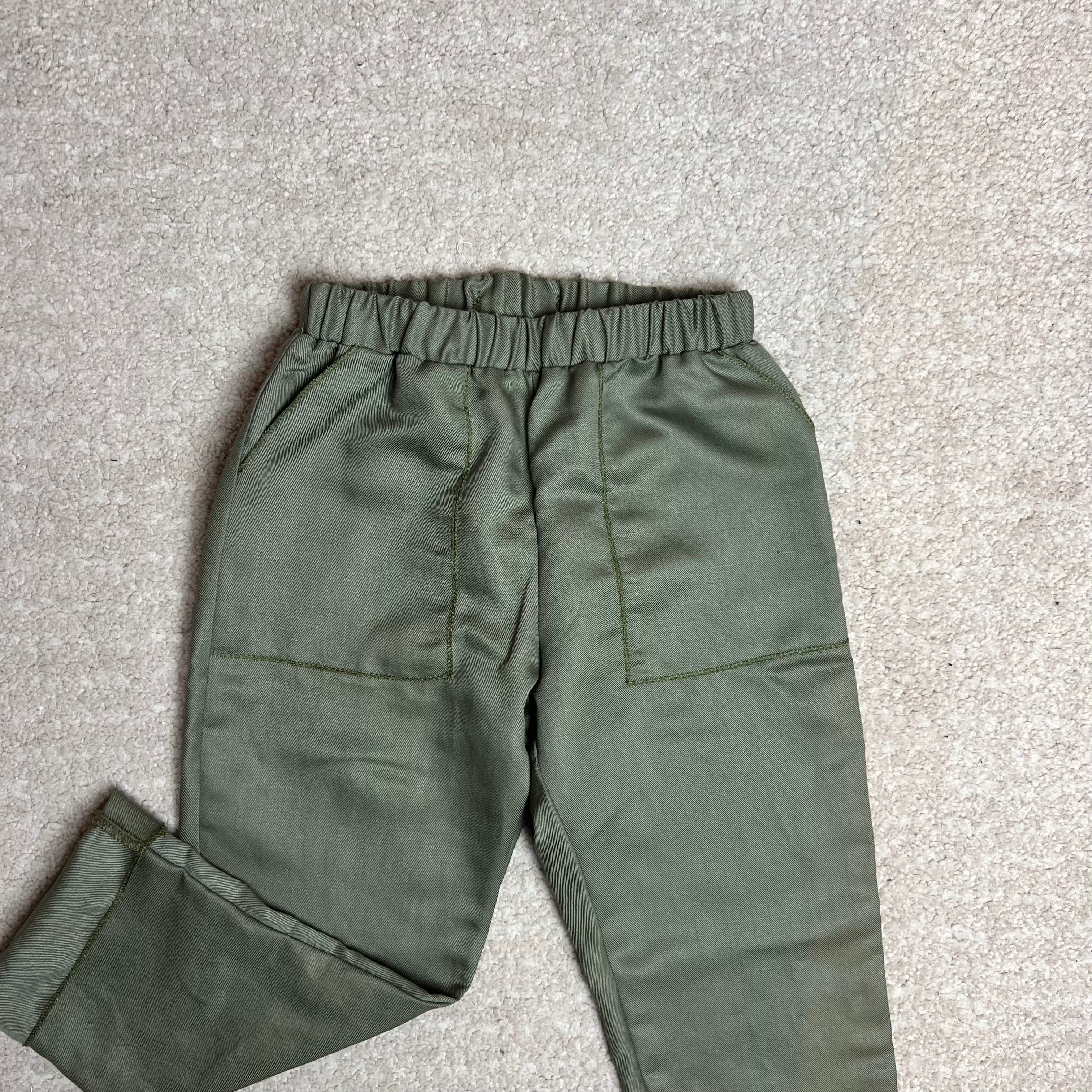 Pantalone verde oliva