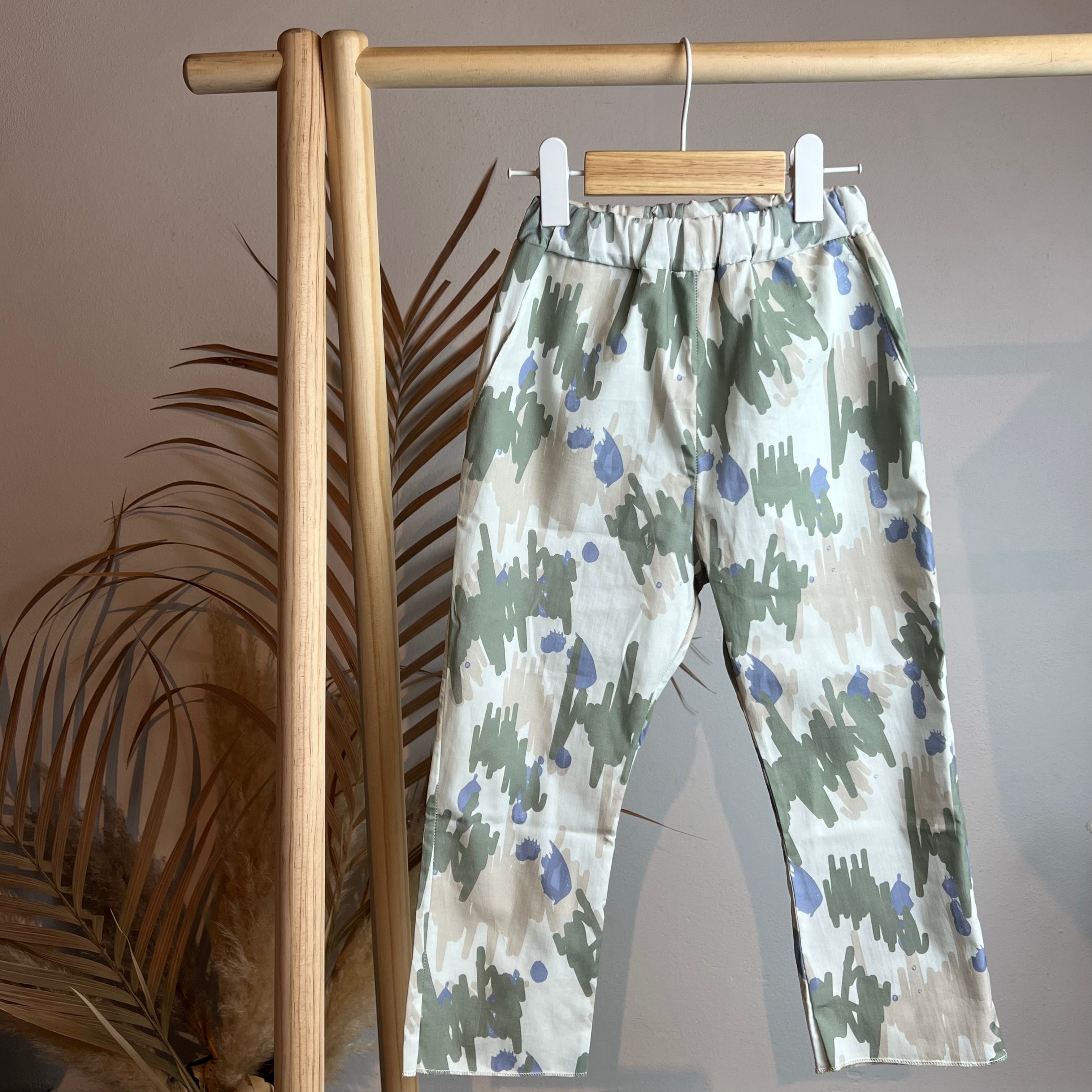 Pantalone chino stampato