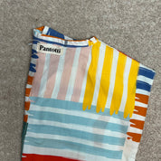 Camicia a scatolina con stampa ombrellini