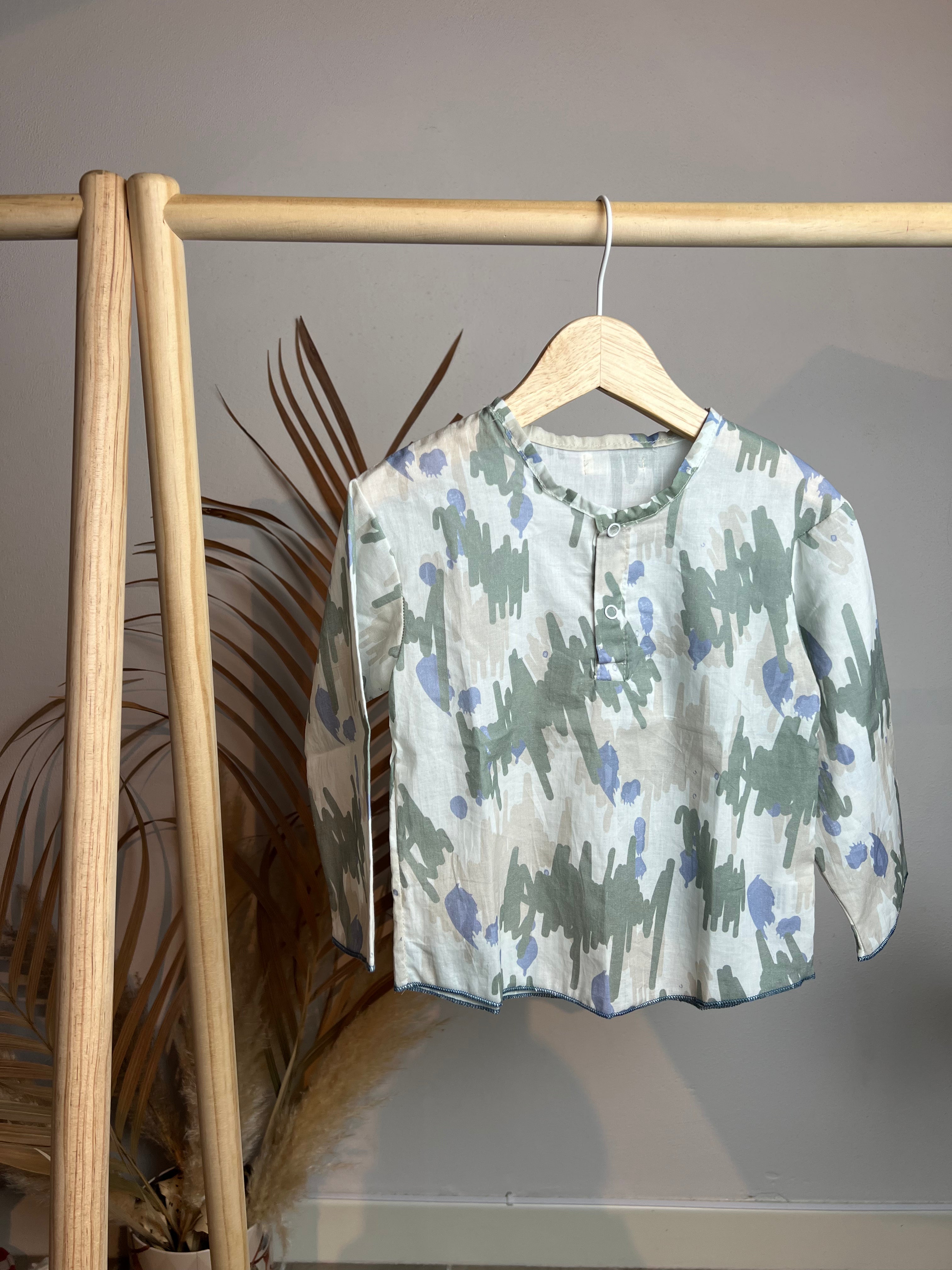 Camicia stampata
