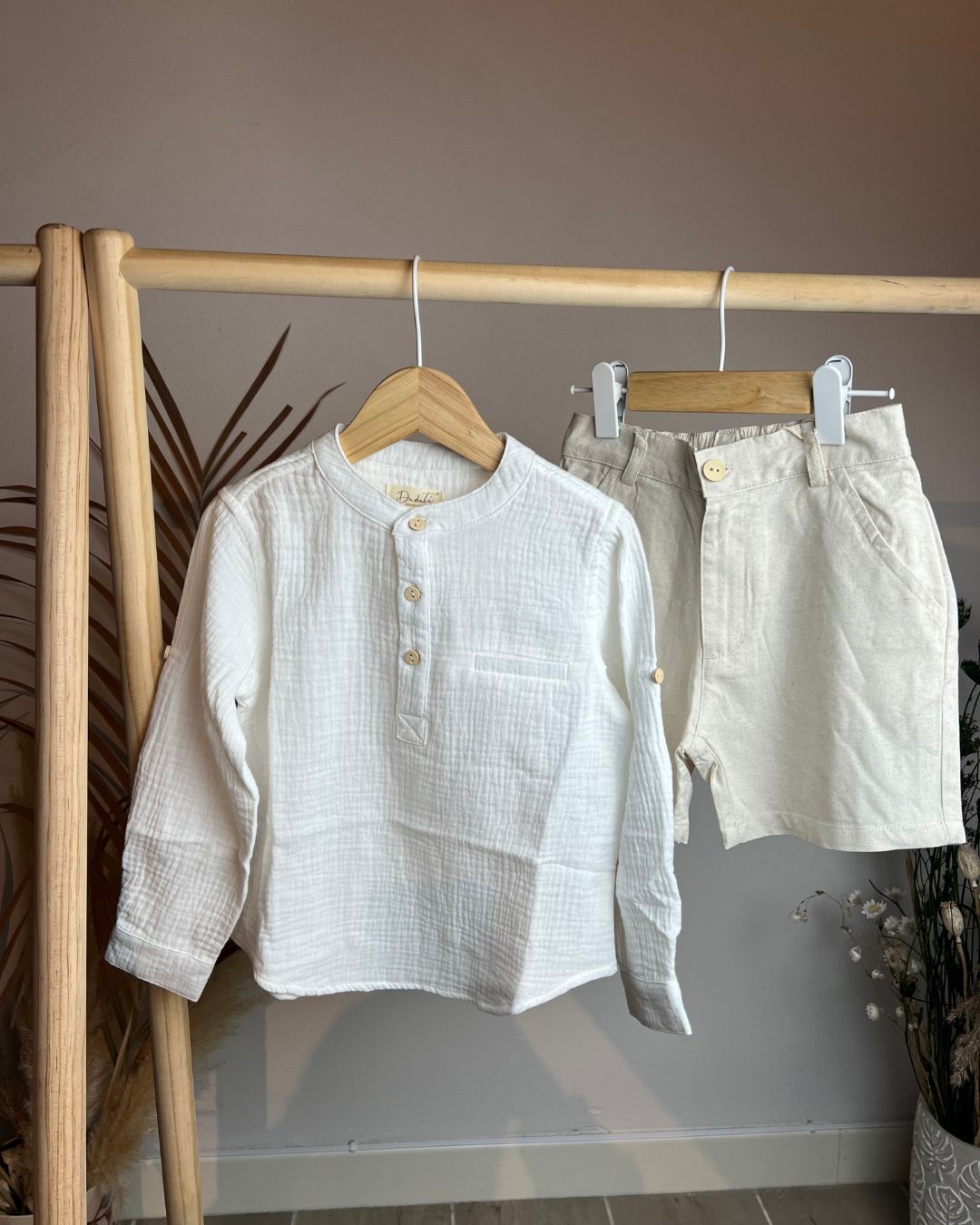 Camicia in bambù coreana