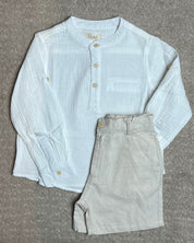 Camicia in bambù coreana