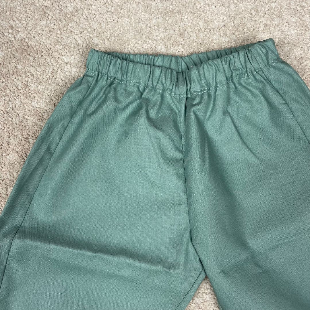 pantalone verde menta